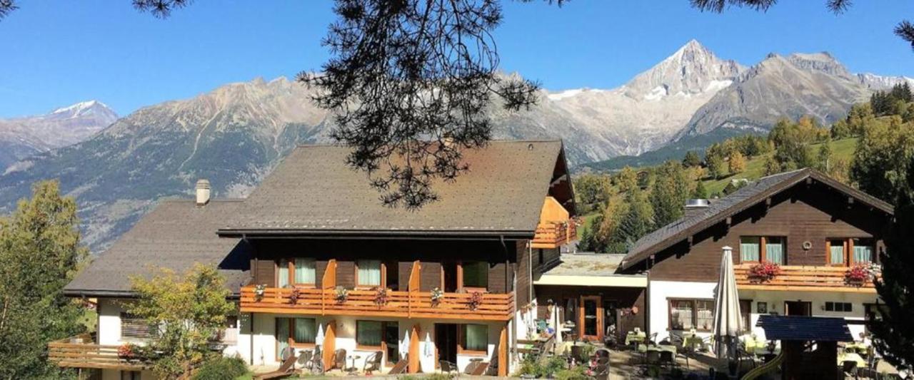 Hotel Restaurant Buerchnerhof Bürchen Exterior foto